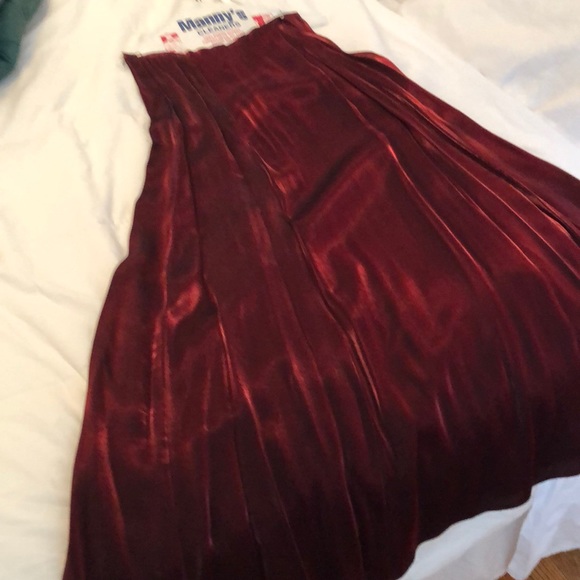 Wearever Long Red Skirt. Length measurements 38” - Picture 2 of 4